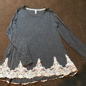 Soft tee shirt dress/ tunic